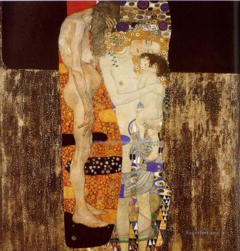 Gustave Klimt Painting - The Three Ages of Woman Gustav Klimt